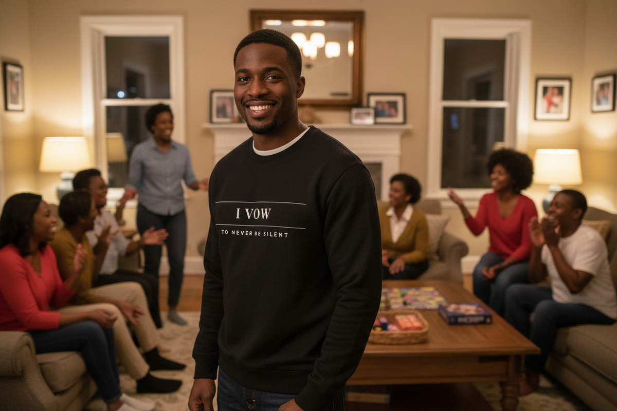 I Vow to Never Be Silent — Adult Crewneck Sweatshirt