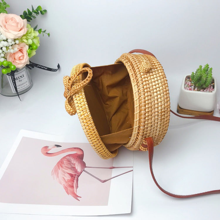 Hook Loop Straw Bag