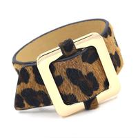 Leopard PU leather bracelet - TopNotch{C}