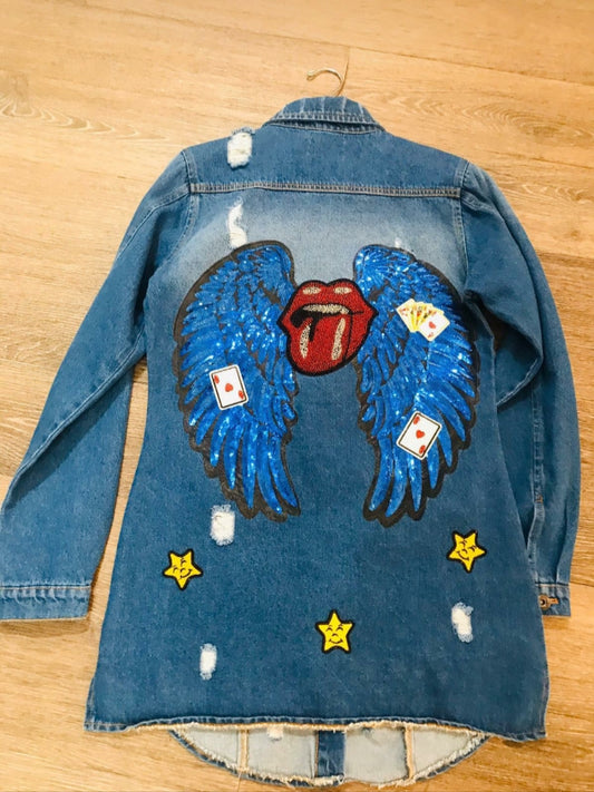 Classic Blue Wings