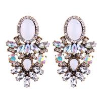 Cluster Drop Stone Earring - TopNotch{C}