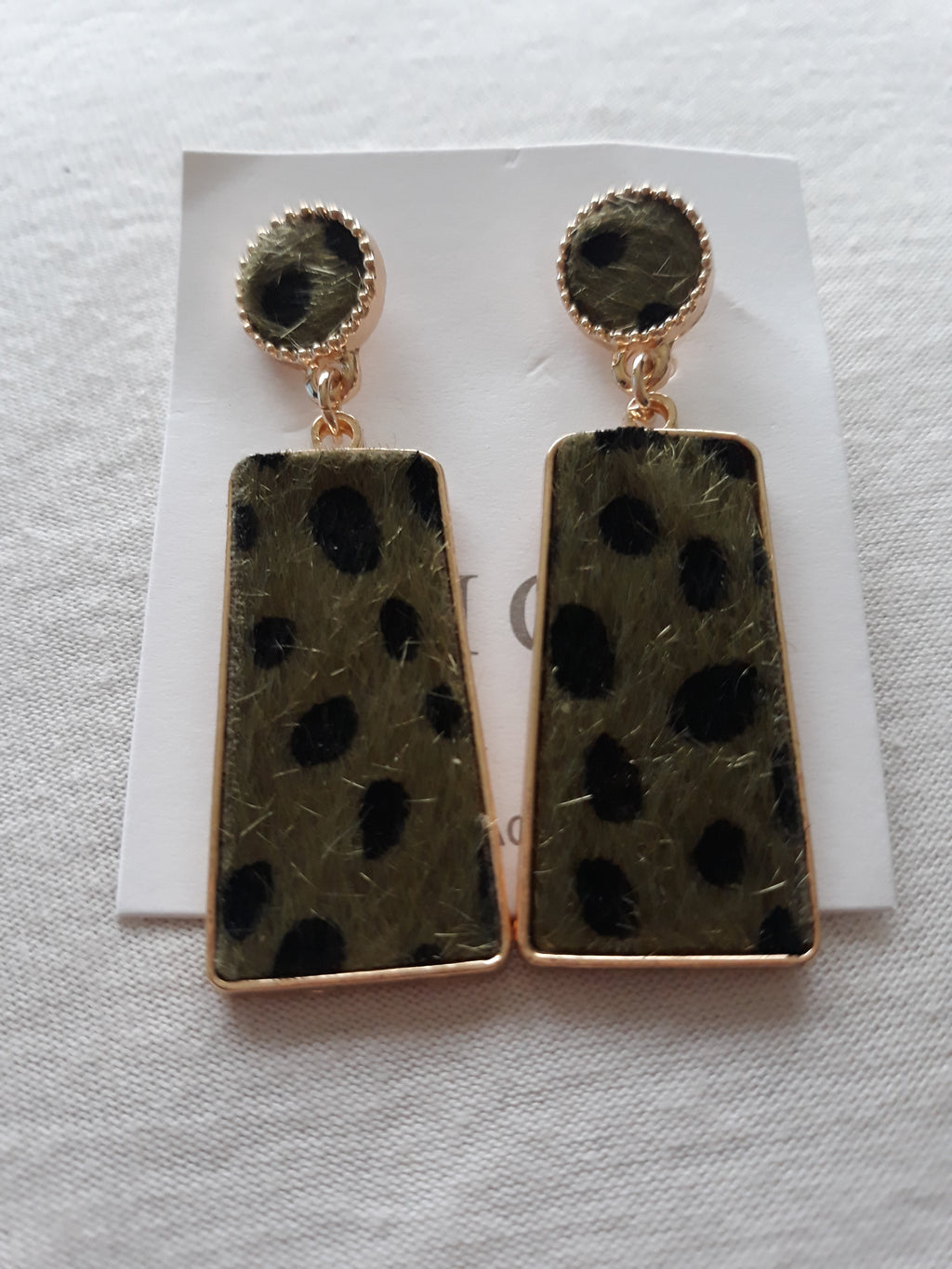 Animal Print Earring