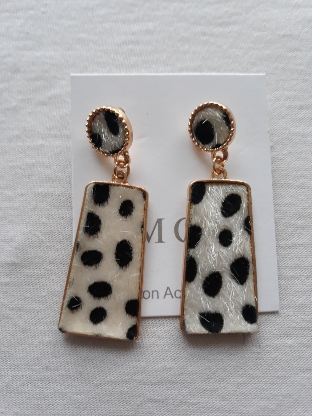 Animal Print Earring