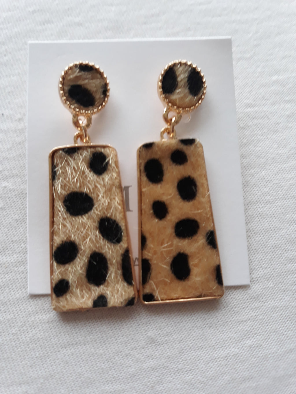 Animal Print Earring