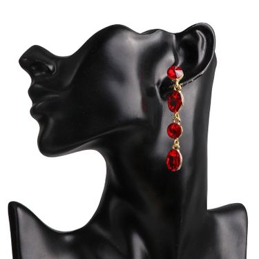 Redline Long Earring