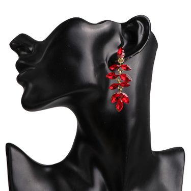 Redline Long Earring