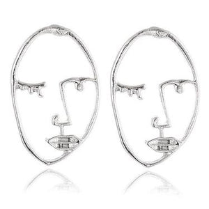 Bare Face Stud Earrings - TopNotch{C}