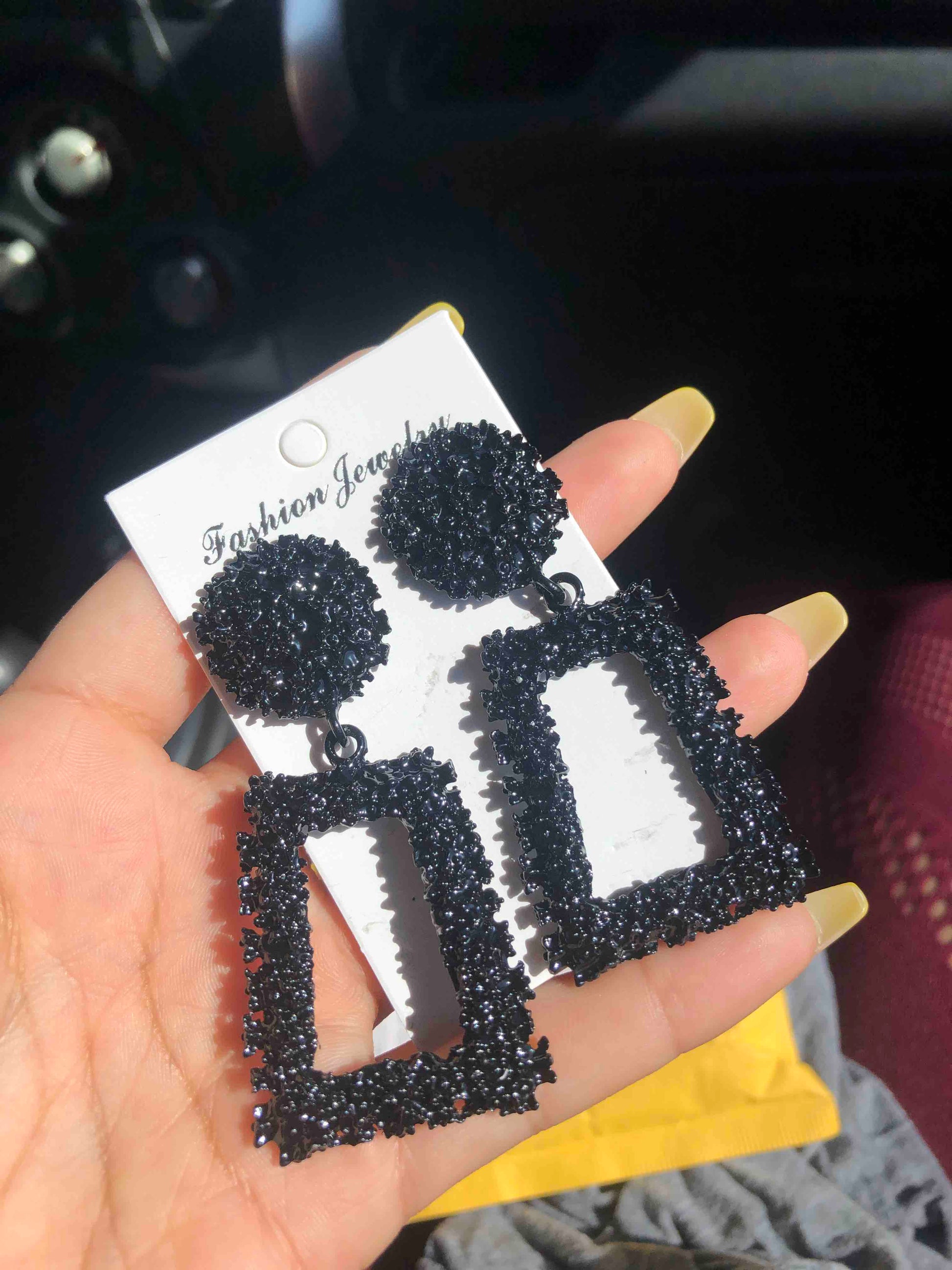 Lustrous Geometric Earrings - TopNotch{C}